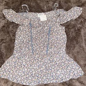 SUMMER OFF THE SHOULDER SHIRT!!